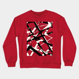 Frankenstrat Guitar Pattern Crewneck Sweatshirt